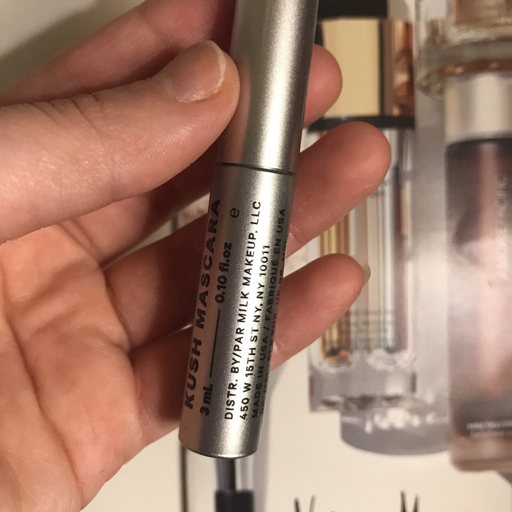 MILK MAKEUP KUSH High Volume Mascara 3ml Deluxe Travel Size BLACKEST BLACK—NEW